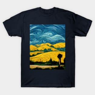 Illustrations inspired by Vincent van Gogh T-Shirt